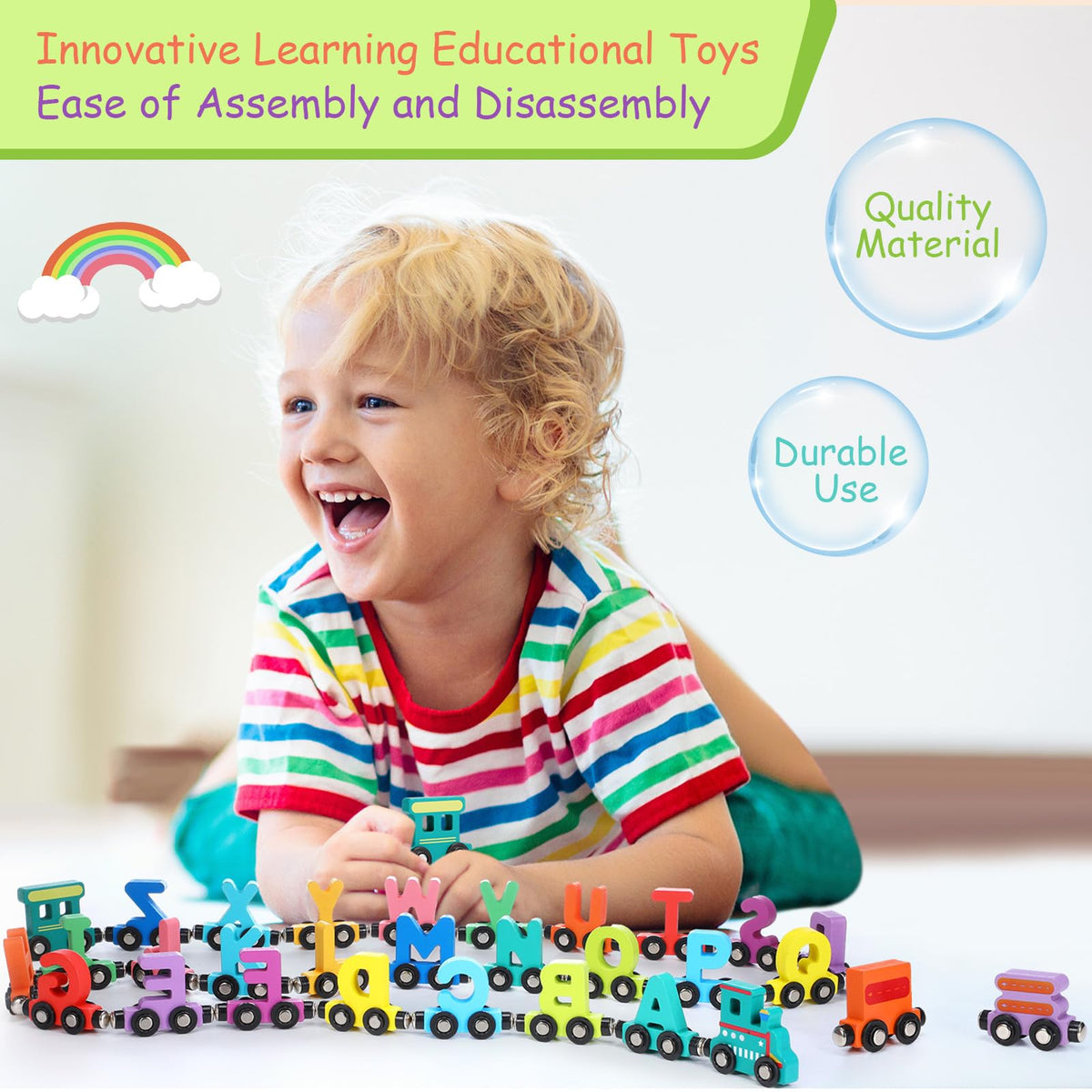 VercanMonth smooth-edges design ensures safe handling for toddlers.