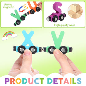 VercanMonth wooden locomotives provide durable engines for imaginative play.
