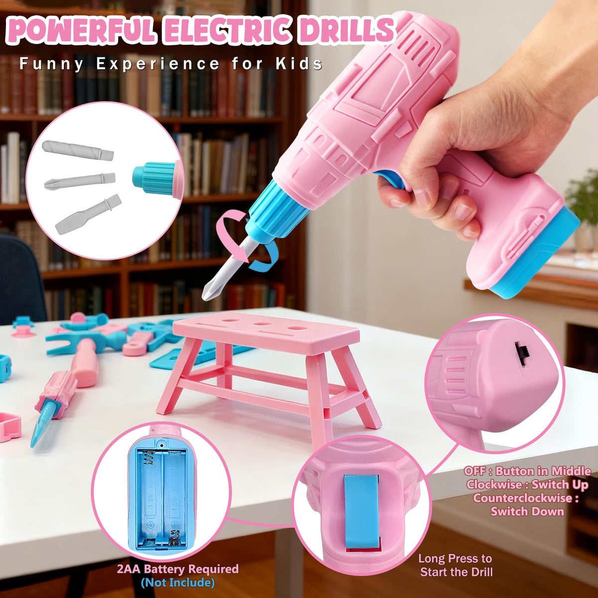 Verceco tool belt shown for carrying tools during pretend play
