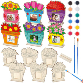 Vercraft Mother's Day frame craft kit ready for bright colorful memories.