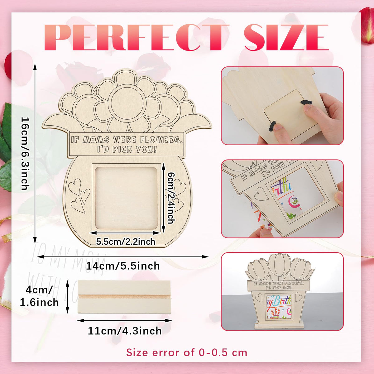 Vercraft twelve-color paint palette for DIY frames.