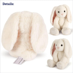 Vermont Teddy Bear Buddy Bunny eco-friendly materials make cuddle time feel guilt-free.
