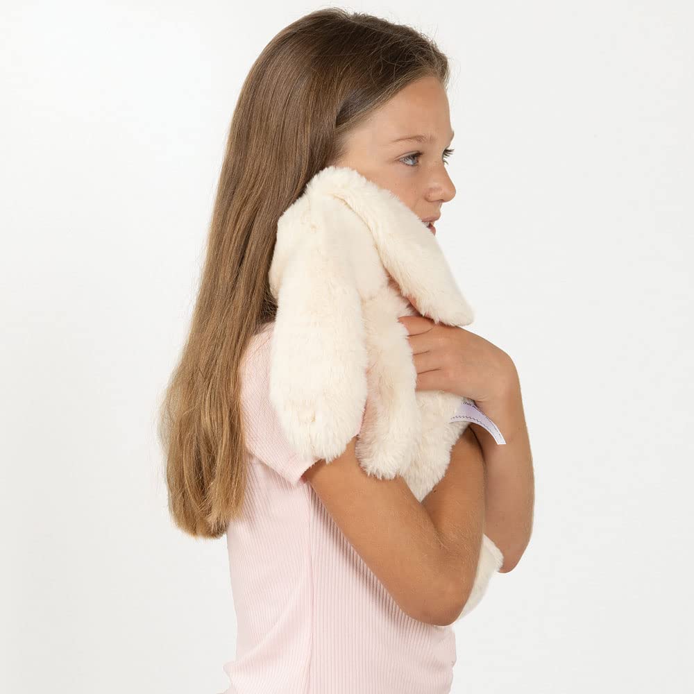 Classic bunny design fits nurseries, bedrooms, and cozy reading corners