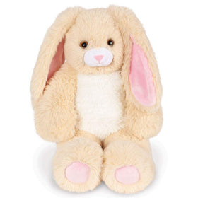 Vermont Teddy Bear Easter Bunny Plush 18 Inch front view with ultra-soft fur for hugs