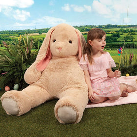 Gift-ready Vermont Teddy Bear giant Easter Bunny for celebrations
