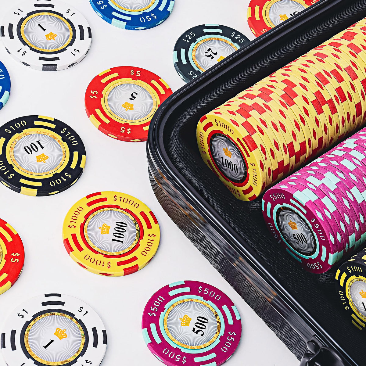 500-piece Versa Games set ready for up to eight players.