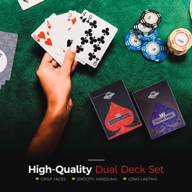 Dealer button and dice included with Versa Games kit.