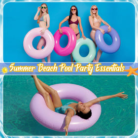 Vertintong pool floats set for beach, pool, and lake party setups.