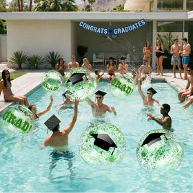 Vertintong congrats grad ball with inside confetti for festive use