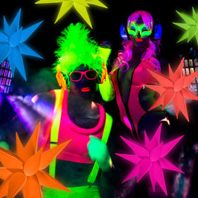Vertintong glow balloons provide long-lasting illumination under UV light