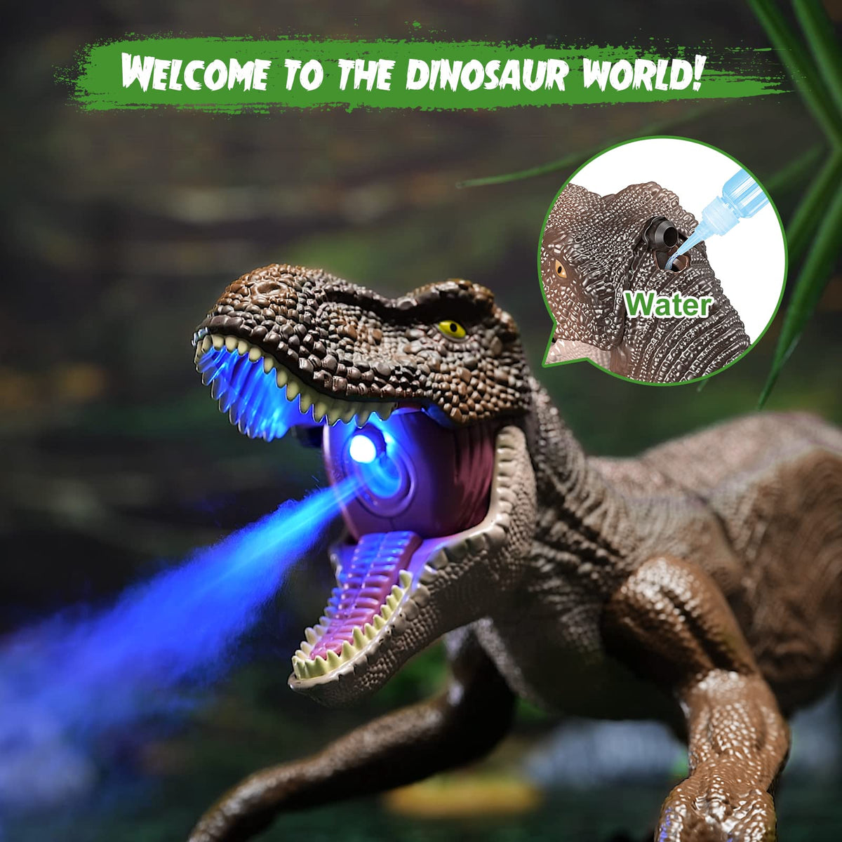 VERTOY dino neck sensor interaction enables hands-on responses