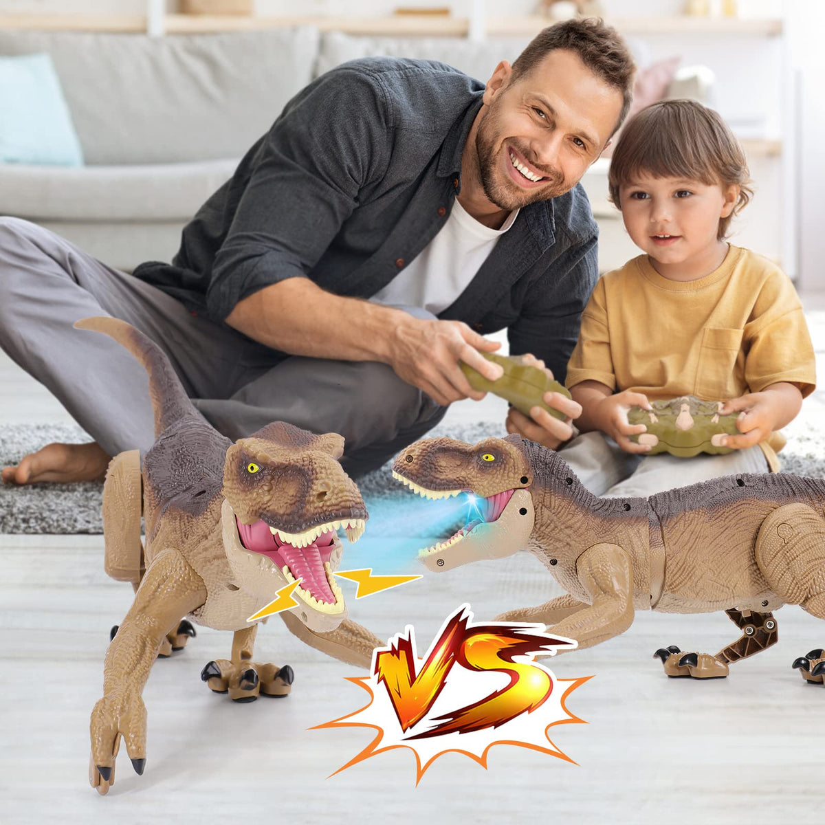 VERTOY dino roaring action highlights immersive sound for imaginative role-play