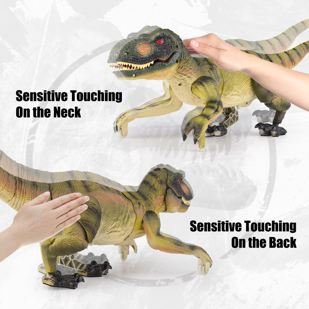 VERTOY touch-sensing feature showing responsive interaction.