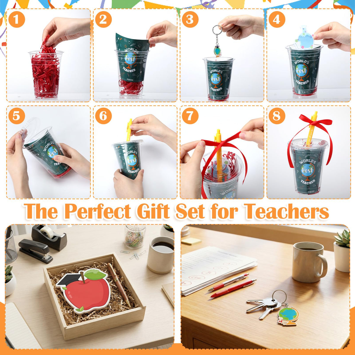 Vesici sticky notes from the set, perfect for quick reminders in class.