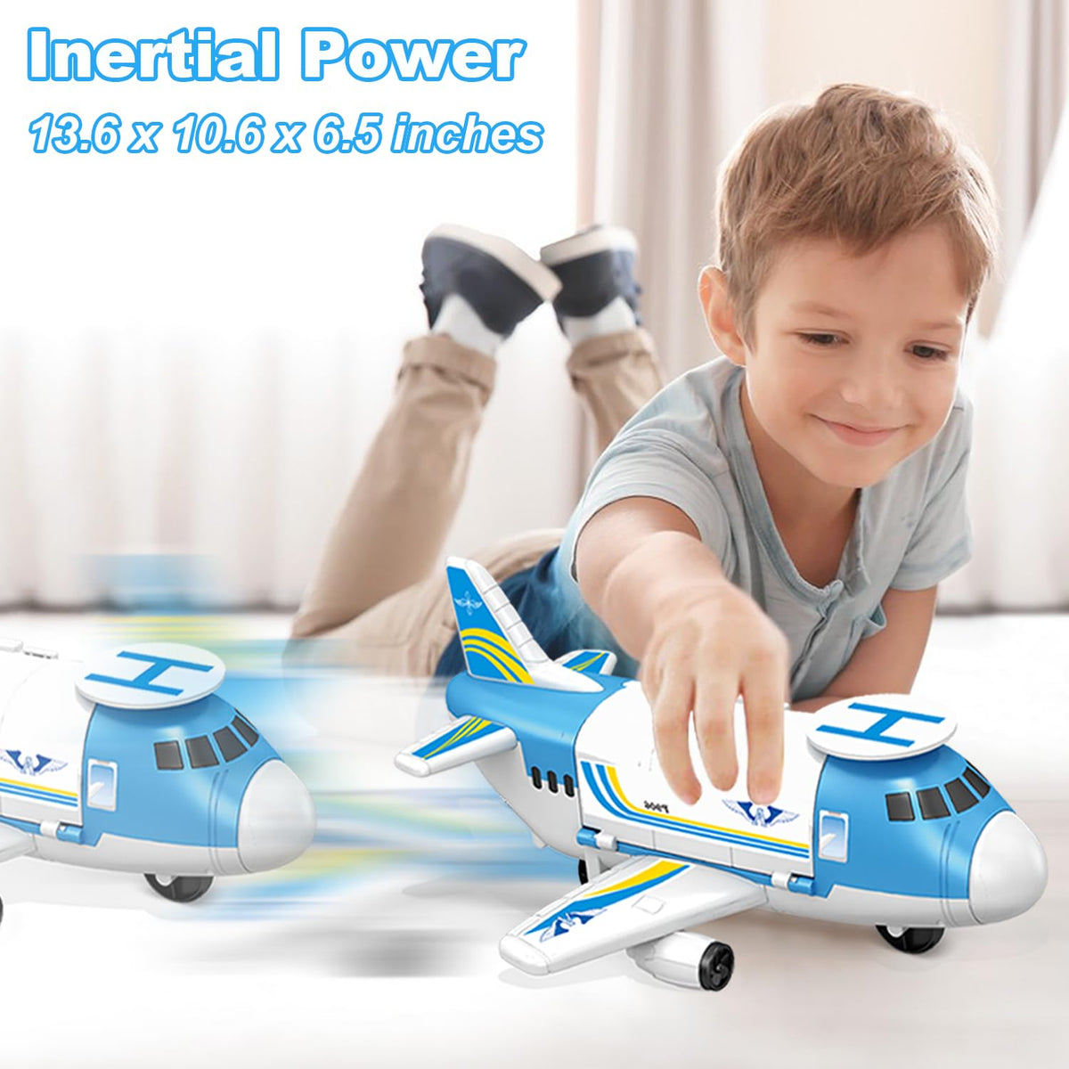 VESIHOLO helicopter included adds sky-themed play and storytelling opportunities.