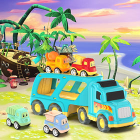 Veslier small dump truck supports pretend construction and problem-solving play