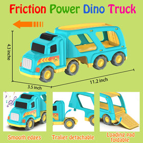 Veslier small garbage truck encourages organization and role-play scenarios