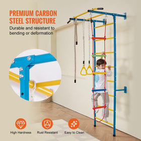 VEVOR gymnastic rings support coordinated strength and fun play