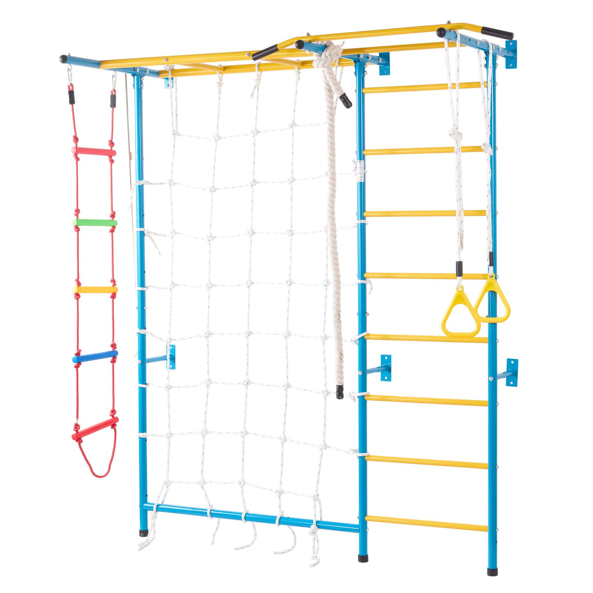 VEVOR 220 lb capacity supports family-friendly climbing activities