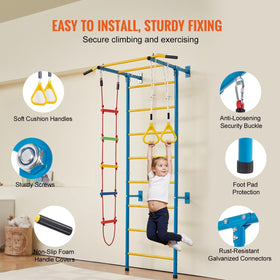 VEVOR wall ladder enables quick setup in bedrooms or classrooms