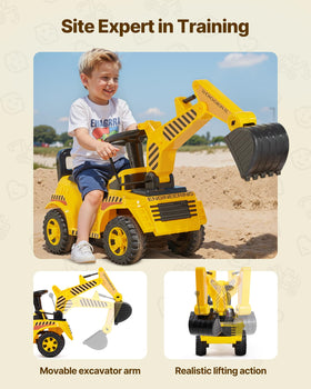 VEVOR ride-on toddler car helmet included for safe outdoor exploration.