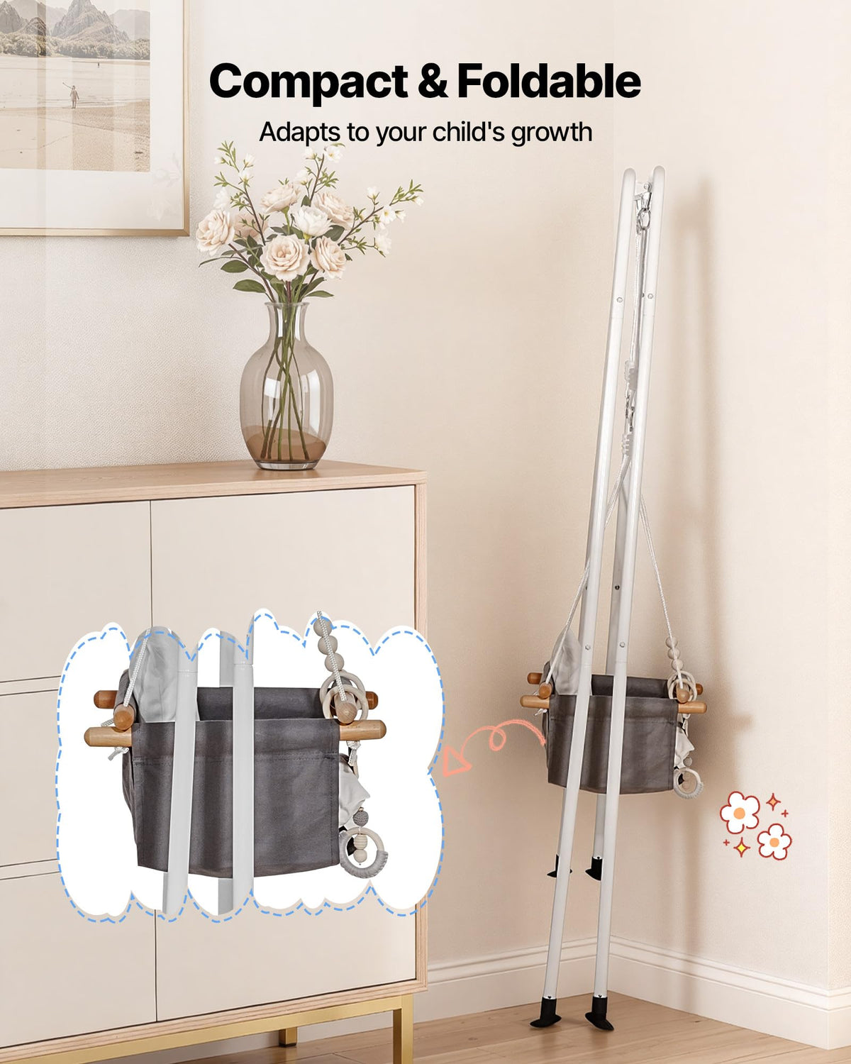 VEVOR secure hanging straps reduce pinch risk during swings