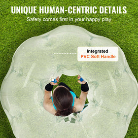 VEVOR zorb ball shoulder straps designed to ease shoulder pressure during play