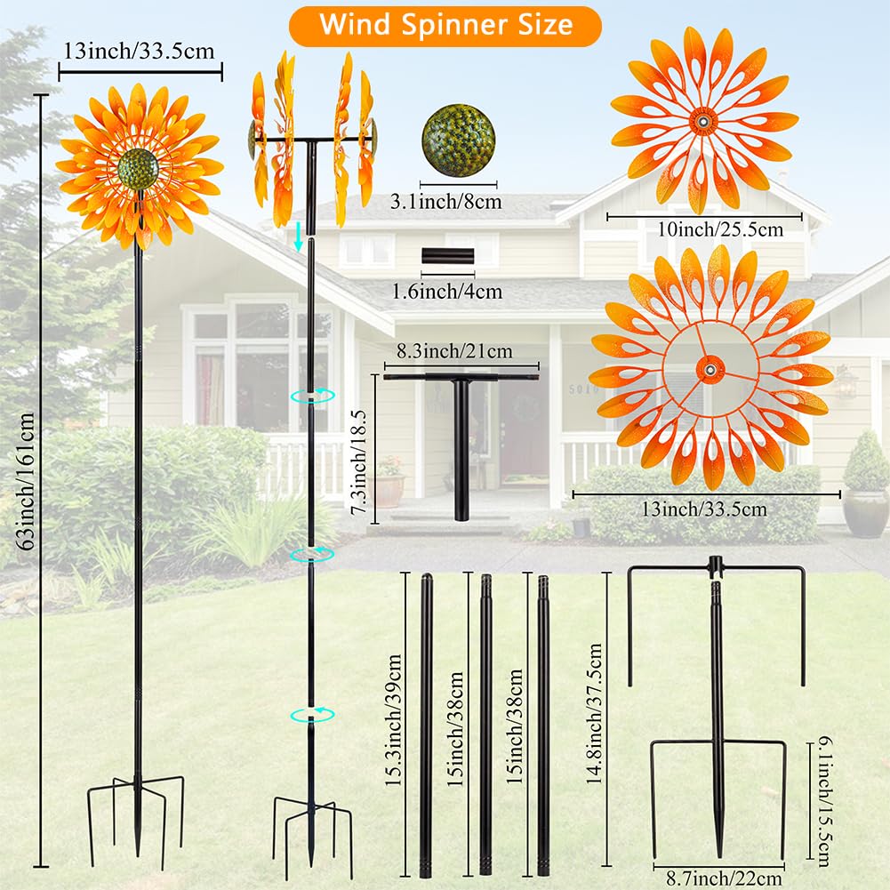 VEWOGARDEN easy-assembly system lets you set up the spinner in minutes.