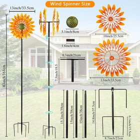 VEWOGARDEN easy-assembly system lets you set up the spinner in minutes.