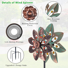 VEWOGARDEN durable metal construction with anti-rust coating withstands outdoor weather.