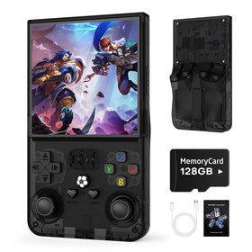 Vexkunp R36MAX front view with 4.0 inch IPS display for immersive retro gaming