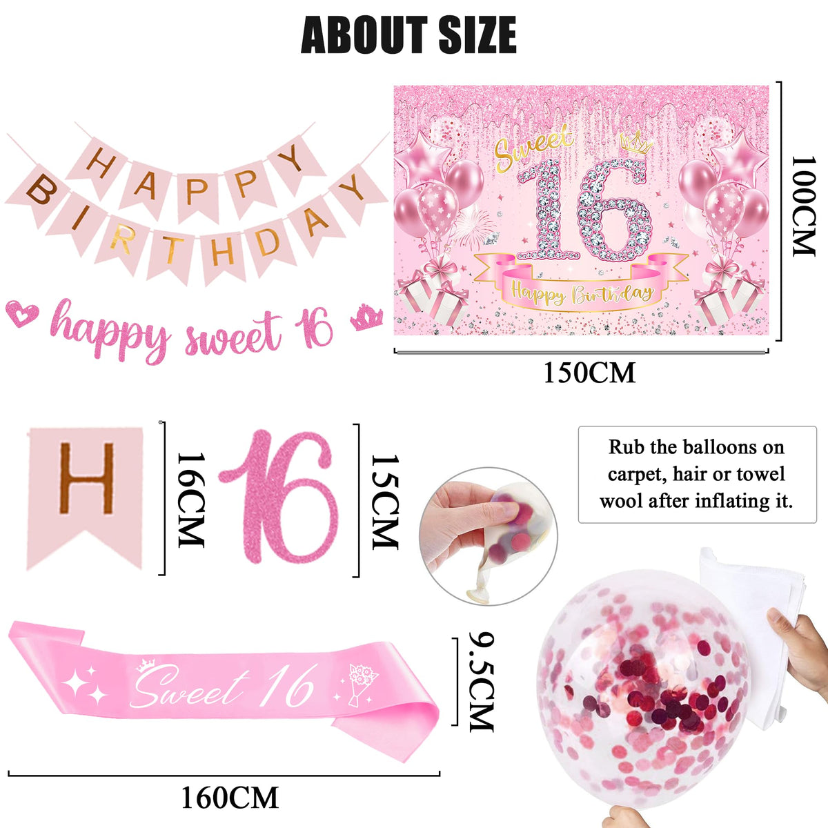VeyoCraft diamond crown and sash add elegant party accents