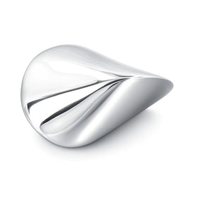 VGEBY Oloid desktop toy in stainless steel, durable desk companion for focused work.