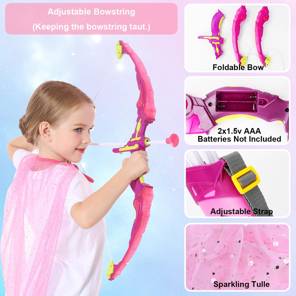 VGOFUN archery target supports safe aiming practice for kids