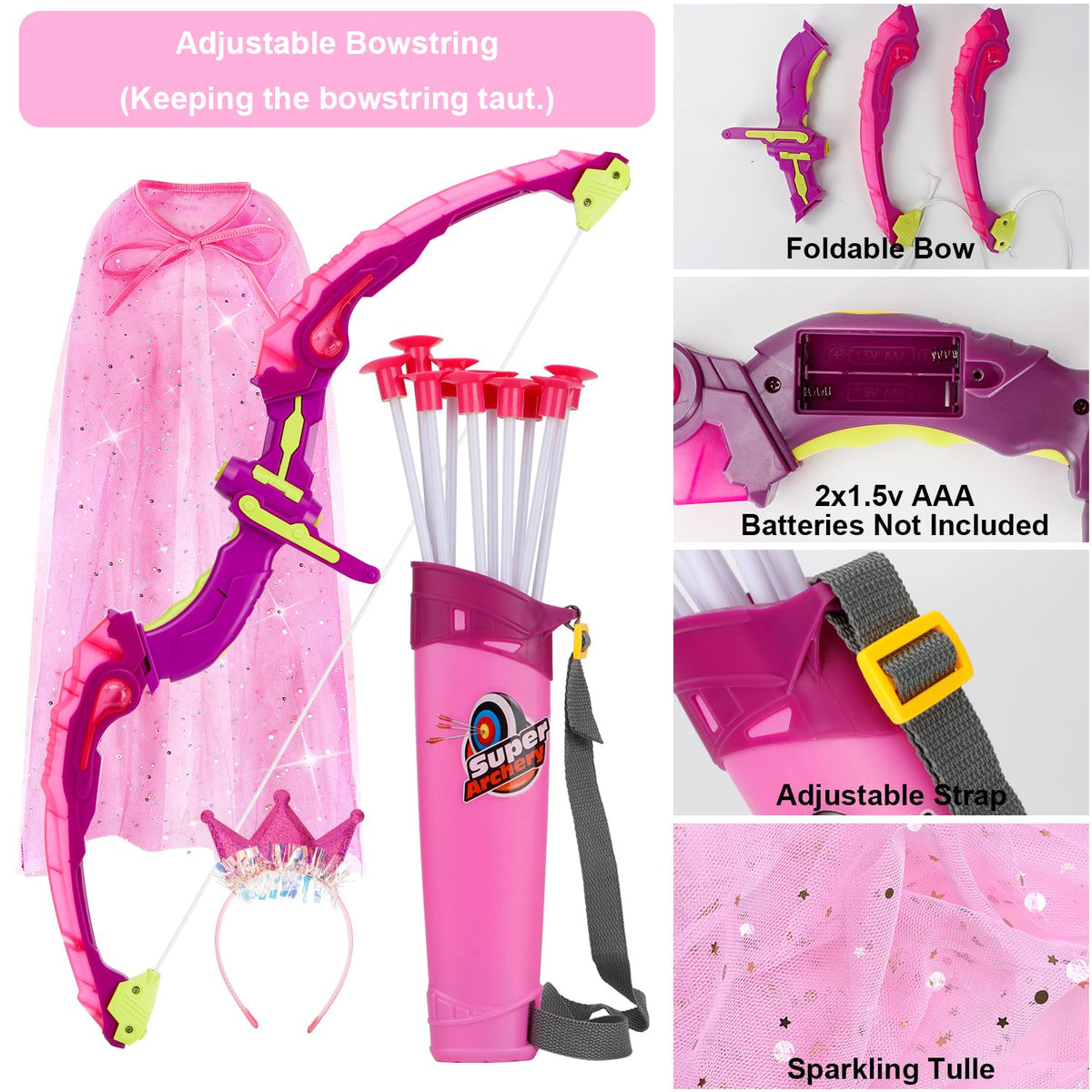 VGOFUN arrow quiver keeps arrows organized for quick reloads