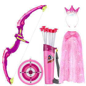 VGOFUN bow and arrow LED archery set ready for outdoor play