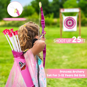 VGOFUN butterfly mask complements fantasy archery adventures