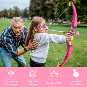 VGOFUN princess cape adds magical dress-up flair to archery sessions