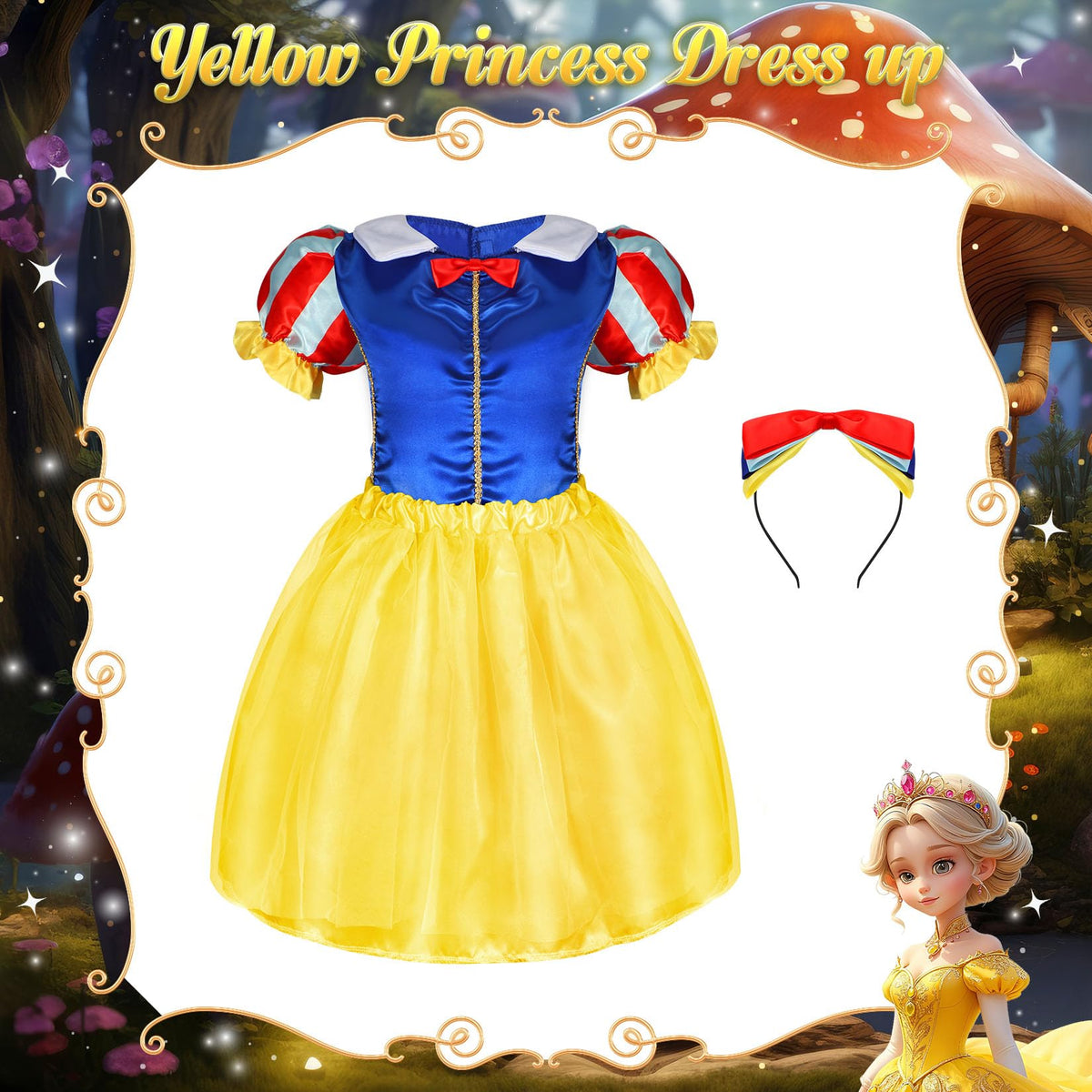 VGOFUN cape adds a flowing magical touch to royal costumes
