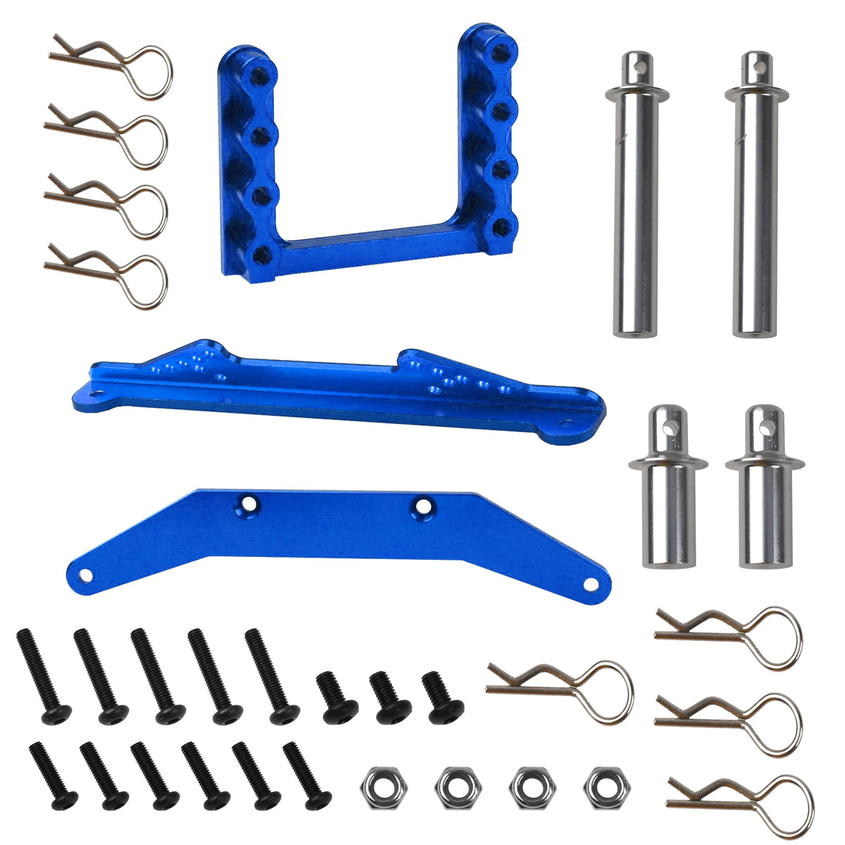 Vgoohobby body posts upgrade keeps RC bodies secure on rough tracks