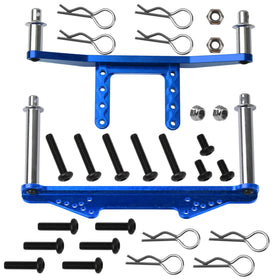 Vgoohobby front and rear body mounts for Traxxas 2WD cars add rigidity