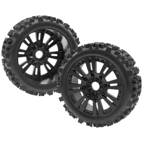 Vgoohobby 1/8 buggy tires with sponge inner for cushioned grip on rough terrain