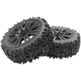 Vgoohobby 4-piece set of buggy tires designed for dirt and mud performance