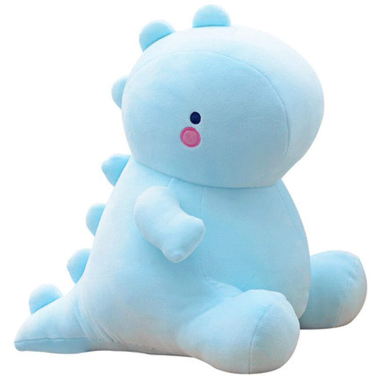 VHYHCY cute blue dinosaur plush 20in, cuddly and kid-friendly.