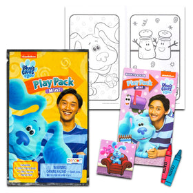 Blue's Clues coloring pages in a mini pack for hands-on art