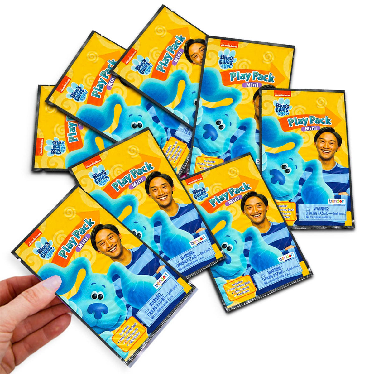 Viacom Blue's Clues stickers included for creative decorating
