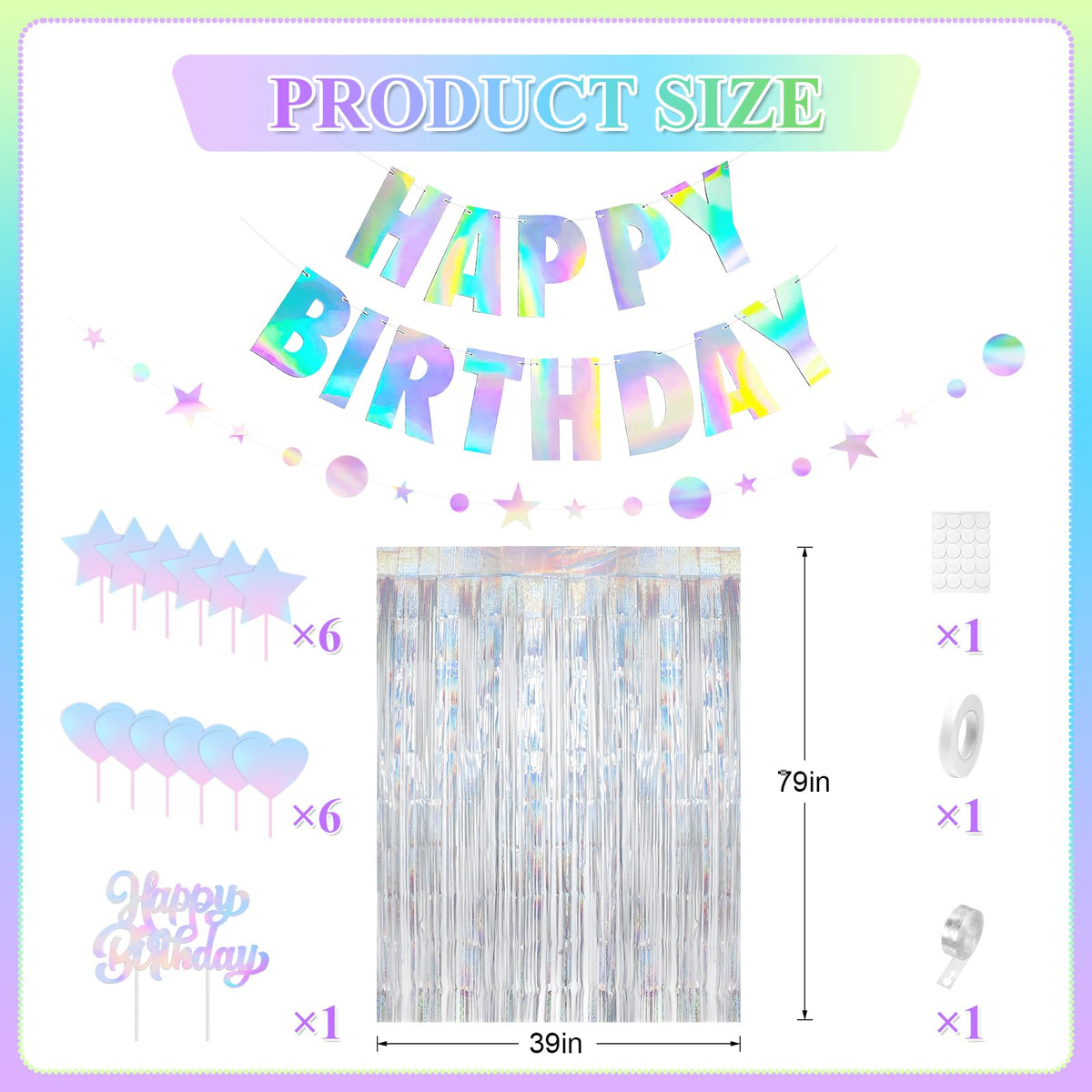 Vibzox silver confetti balloons create a festive, shimmering backdrop.