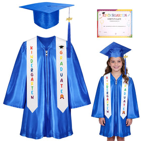 VICAMB kindergarten graduation gown—lightweight, breathable for ceremony wear.