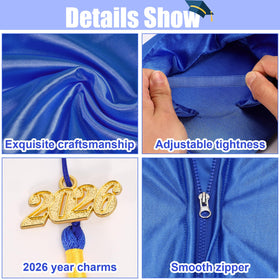 VICAMB graduation sash—white sash with 2026 tassel adds a bright finish.