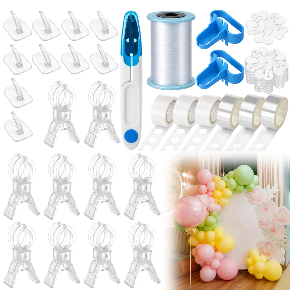 Vicenpal balloon arch kit ready for festive backdrops and easy garland setup.